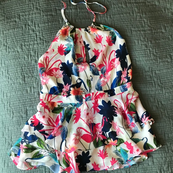 GORGEOUS Parker Skirted Halter Top